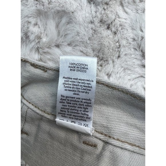 pacsun jeans Women size 28 Tan Baggy Cargo Excellent 100% Cotton - Picture 5 of 8